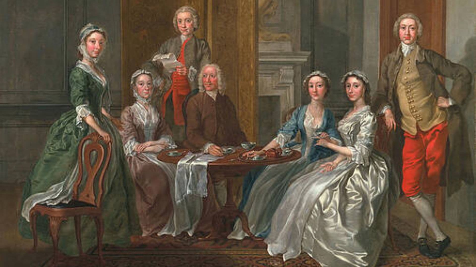 The Gascoigne Family, obra de Frank Hayman
