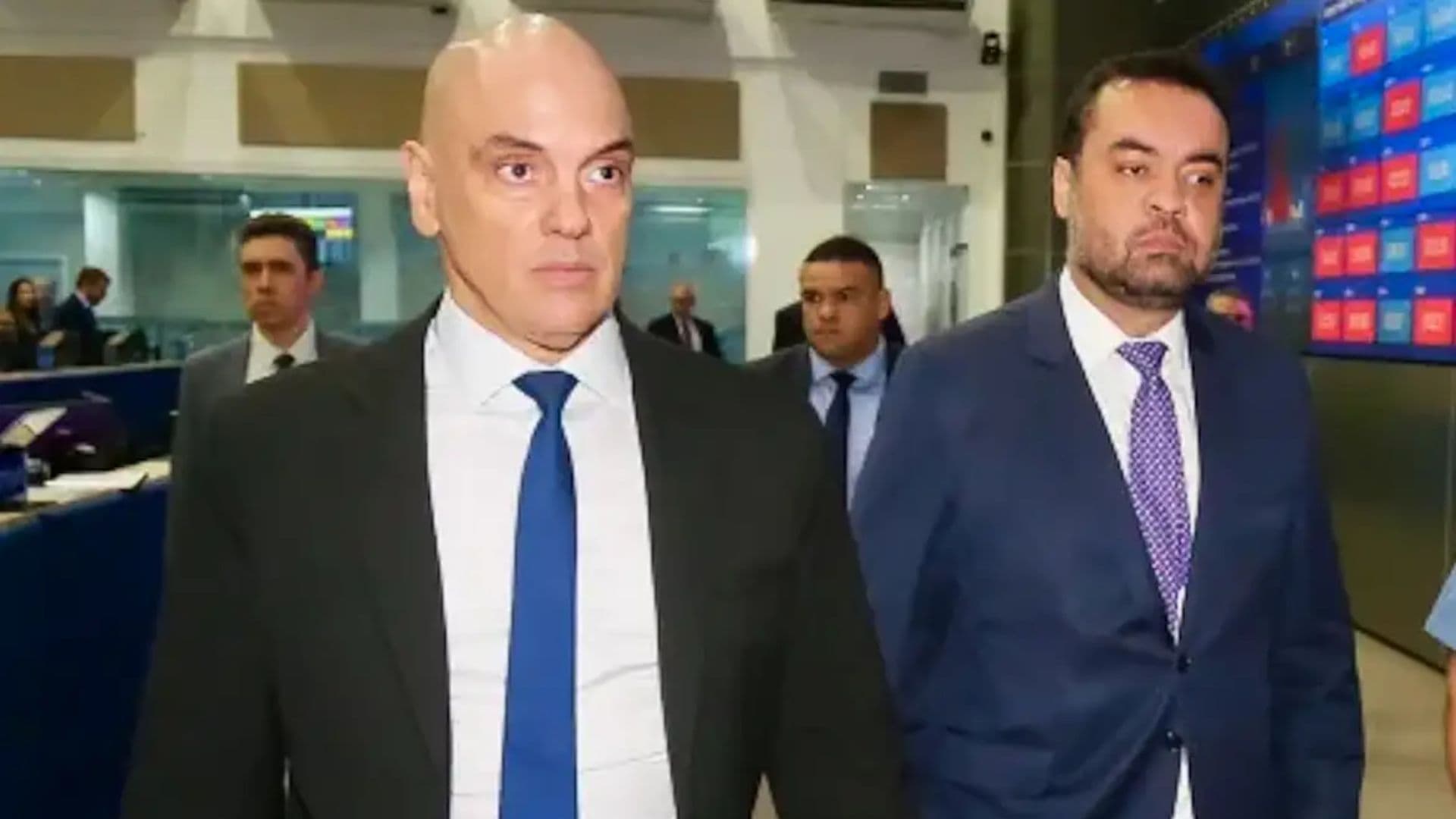 Alexandre de Moraes e governador do Rio, Claudio Castro