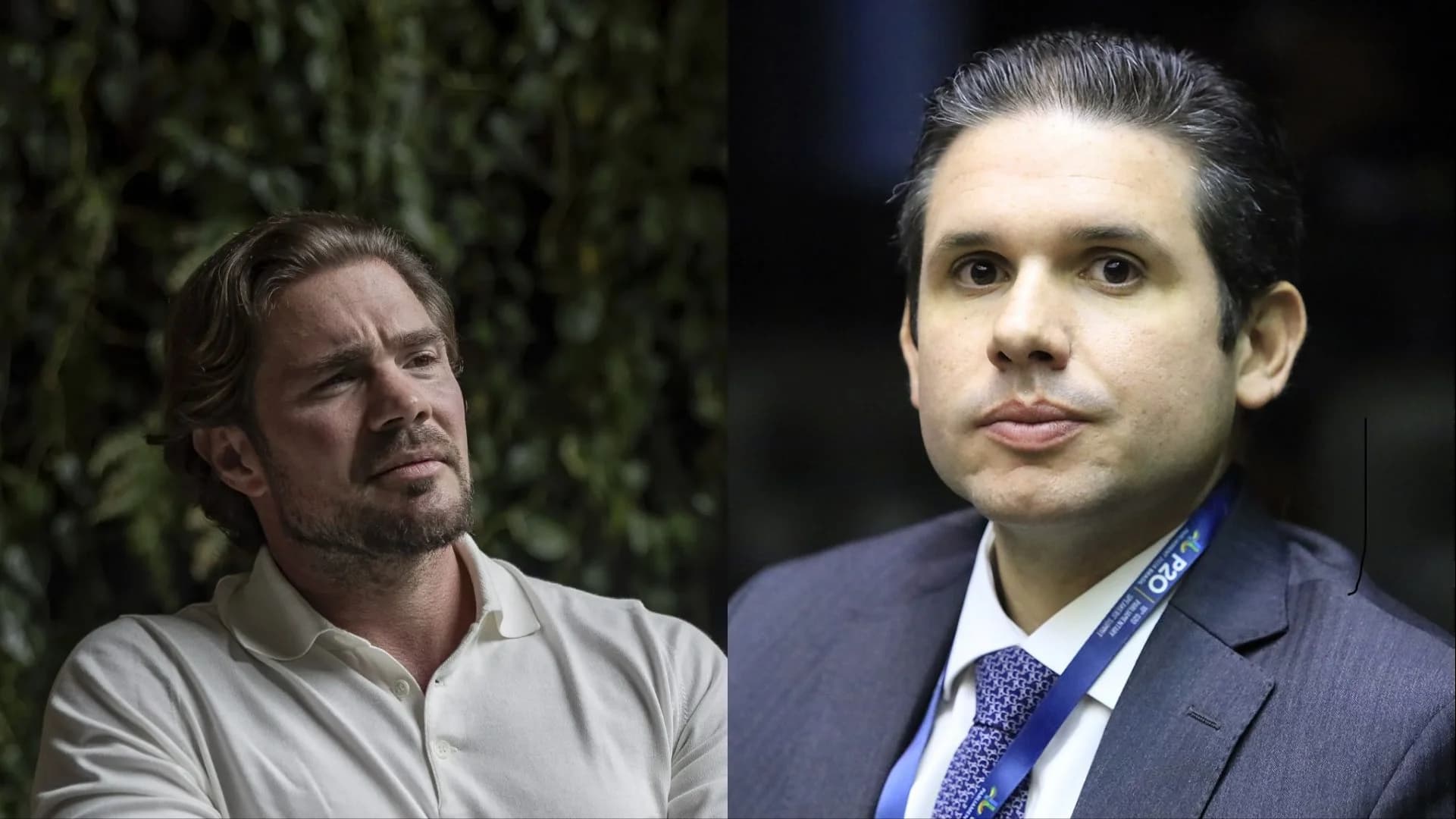 Vorcaro e Hugo Motta