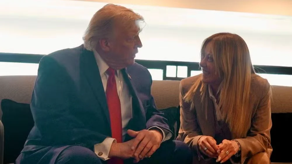 Trump diz que Giorgia Meloni implorou por foto e ela nega