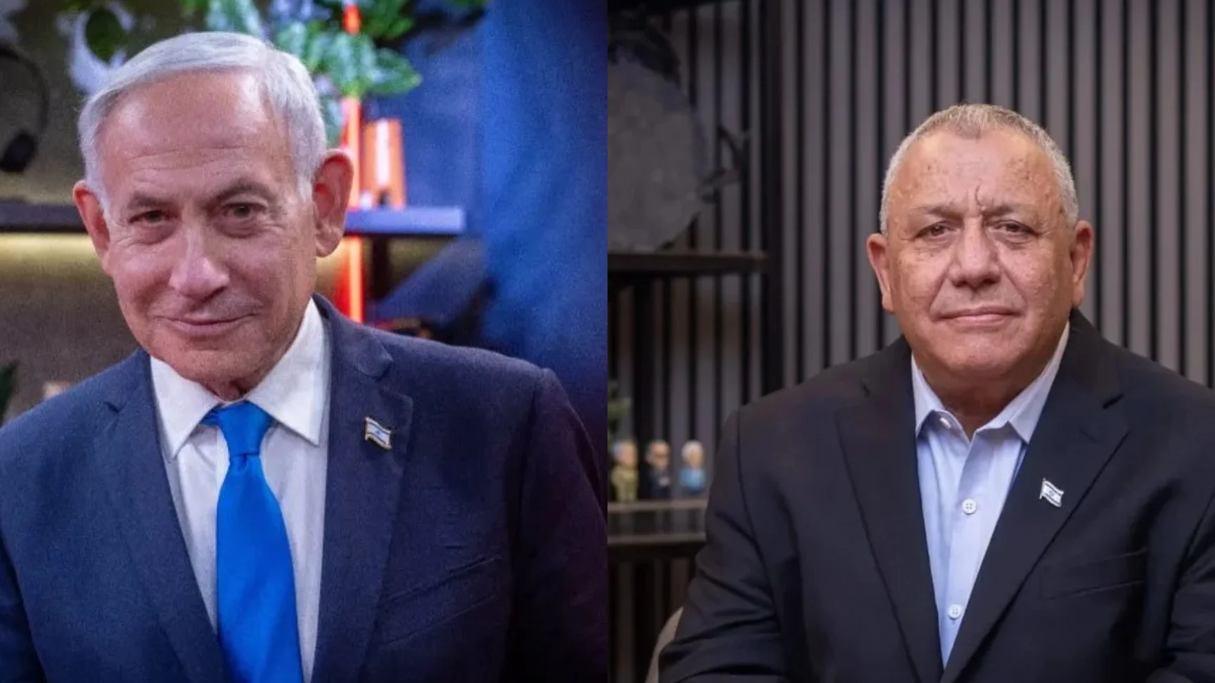 Benjamin Netanyahu e Gadi Eisenkot