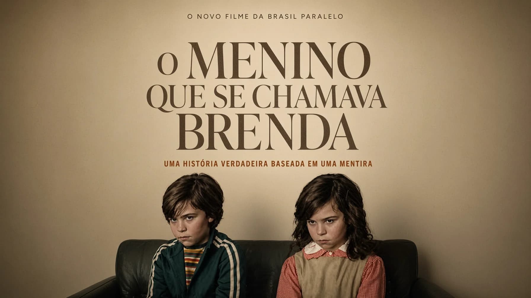 Capa do filme O menino que se chamava brenda