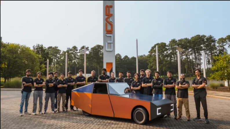 Estudantes criam carro elétrico capaz de gerar energia