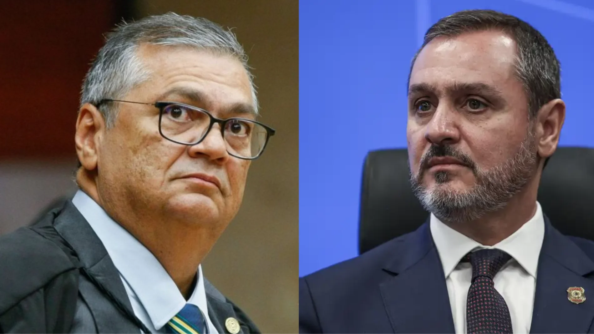 Flávio Dino e Andrei Rodrigues