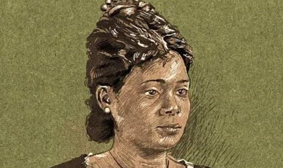 Ilustração da escritora maranhense Maria Firmina dos Reis